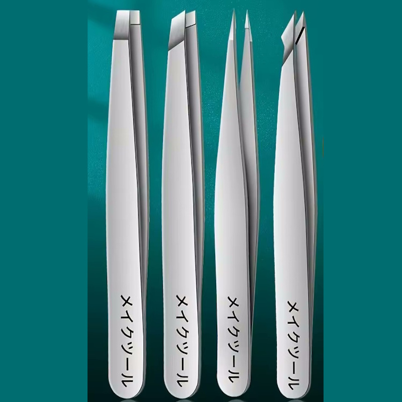 4-teiliges Pinzetten-Set