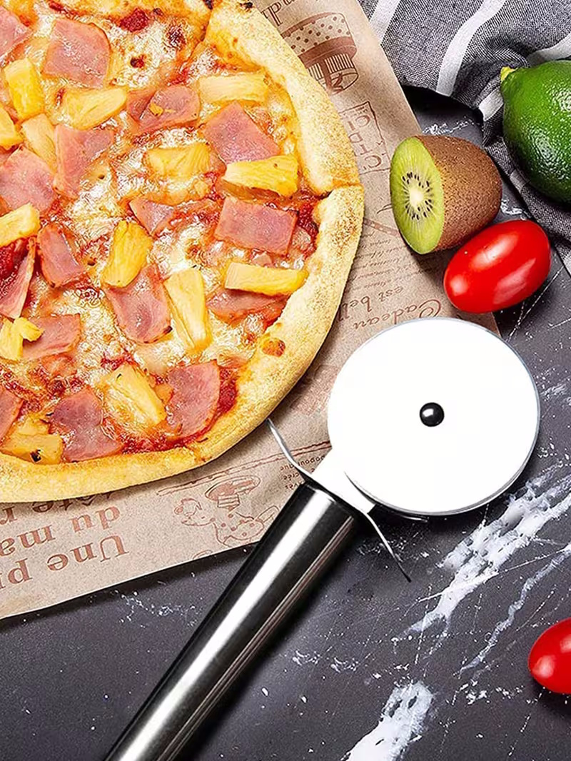 Edelstahl Pizzaschneider